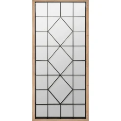 Atmosphera Miroir Bois Et Metal D.71X165Cm
