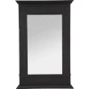 maxibazar Miroir Chemine Noir 75X115Cm