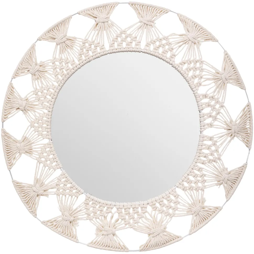 Atmosphera Miroir Coton Palm D.56Cm