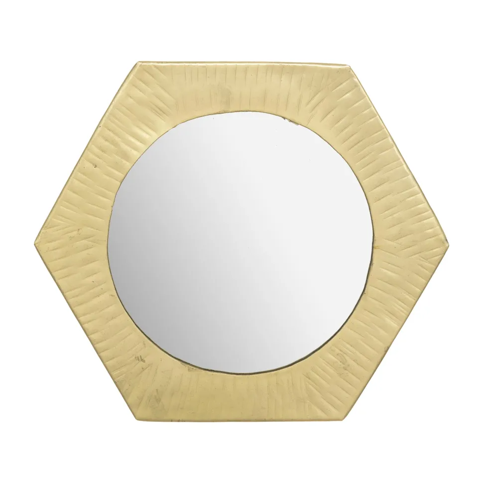 maxibazar Miroir Metal Martele Romy