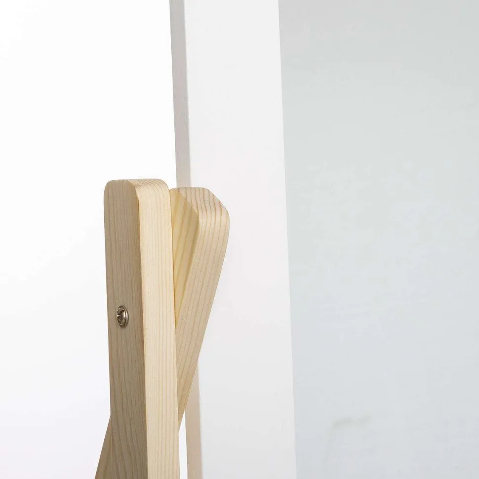 Miroir Sur Pied Avec Tablette