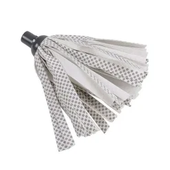 Mop Polyester Franges Longues 25Cm Avec Pastilles Grattantes