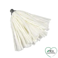 Mop Viscose Plastique Recycles Franges Longues 26Cm