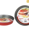 Moule Clafoutis D.28Cm Acier Anti Adherent Rouge Rossana