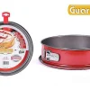 Moule Demontable D.26Cm Acier Anti Adherent Rouge Rossana