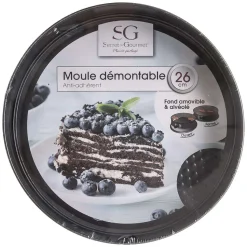 Moule Demontable Rond 26Cm