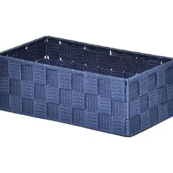 Moyen Panier Polyester Bleu Marine