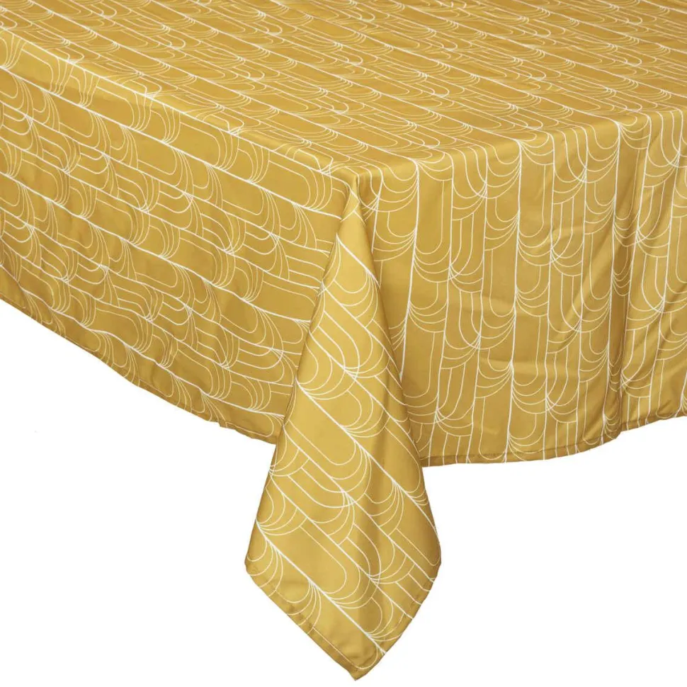 Atmosphera Nappe Anti Tache Imprimee Art Deco 140X240Cm