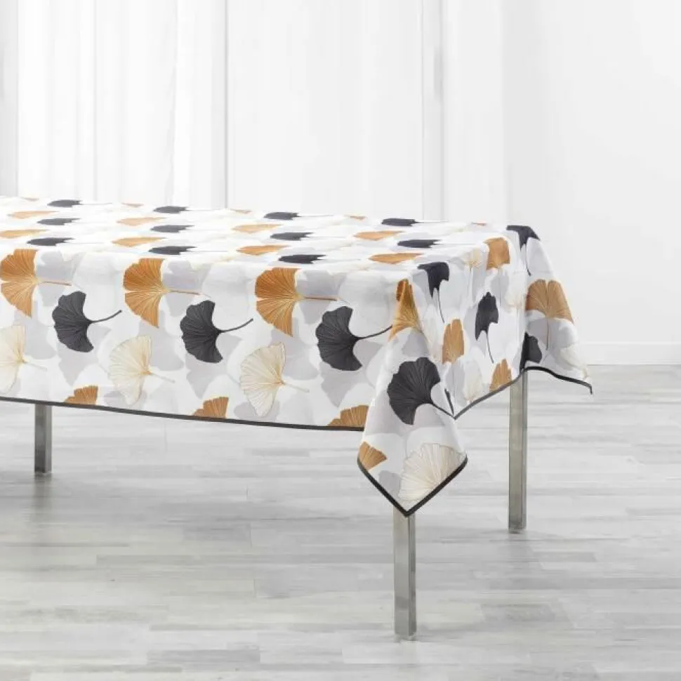 maxibazar Nappe 150X240Cm Coquetterie Gris