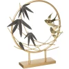 Atmosphera Objet Metal Oiseau H.36Cm
