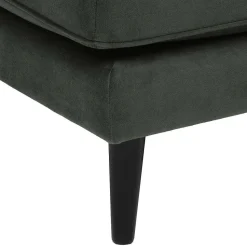 Ottoman Velours Candice Kaki