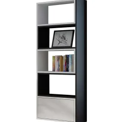 Paco Bibliotheque Noir Et Blanc