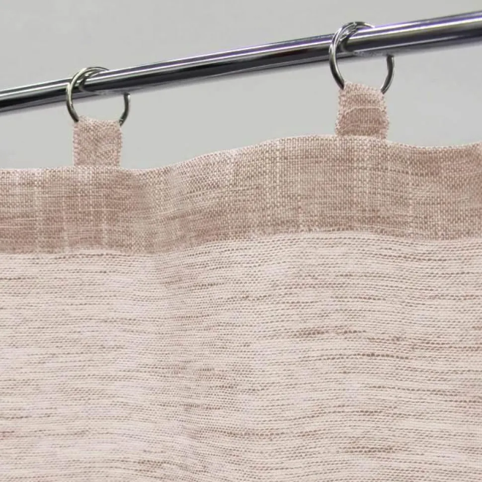 maxibazar Paire Droite Anneaux 2X60X120Cm Milza Beige