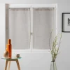 maxibazar Paire Droite Anneaux 2X60X160Cm Milza Beige