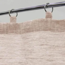 maxibazar Paire Droite Anneaux 2X60X160Cm Milza Beige