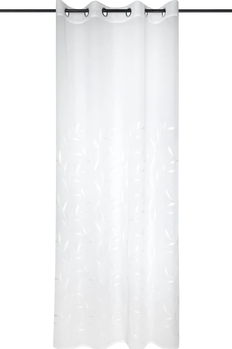 maxibazar Palmata Voile 140X26Cm Blanc