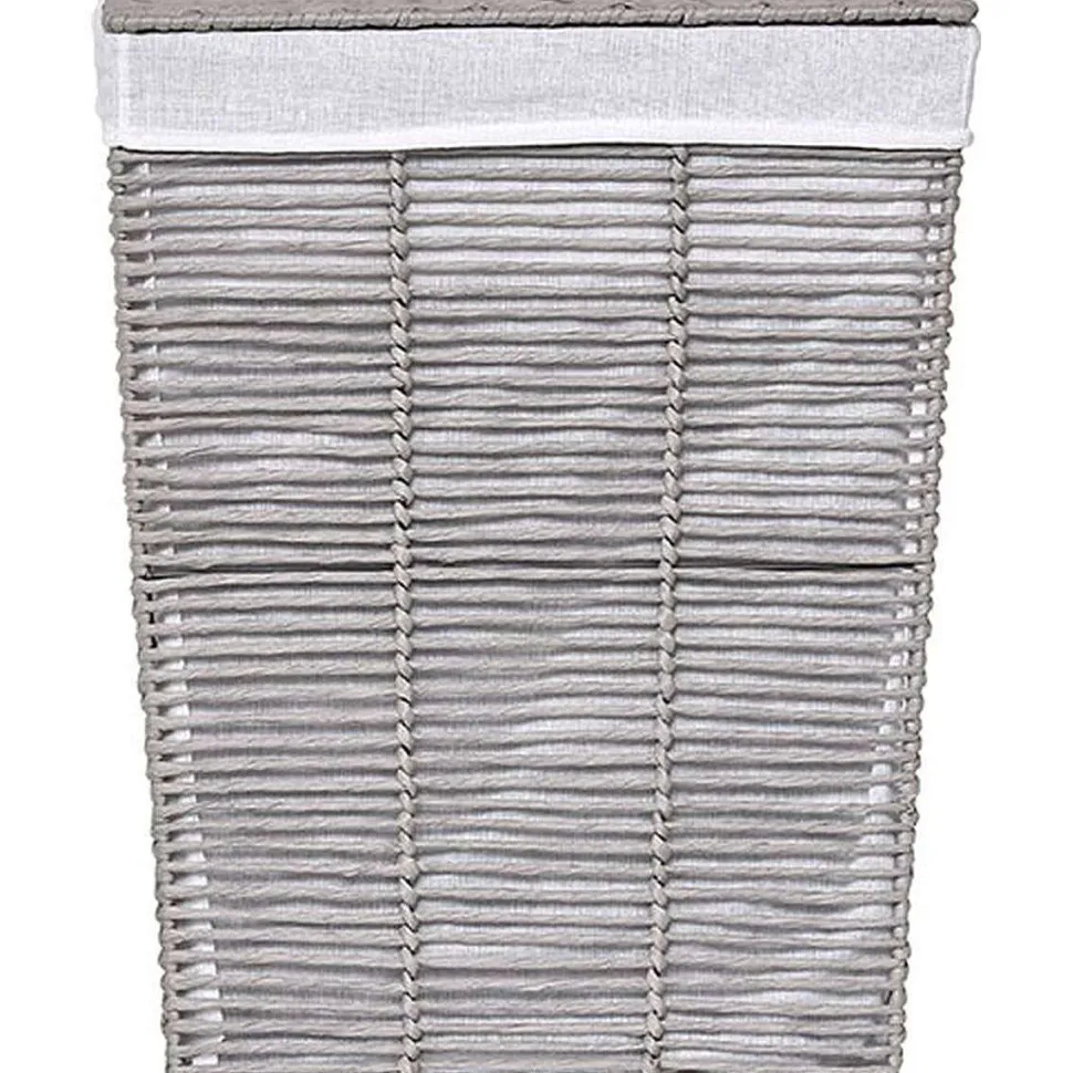 Panier A Linge Gm Papier Ajoure Rectangle Evasee