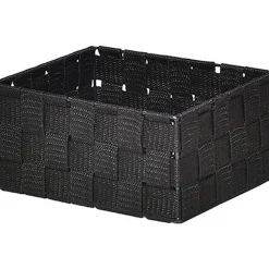 Panier Carre Polyester Noir Taille Xs
