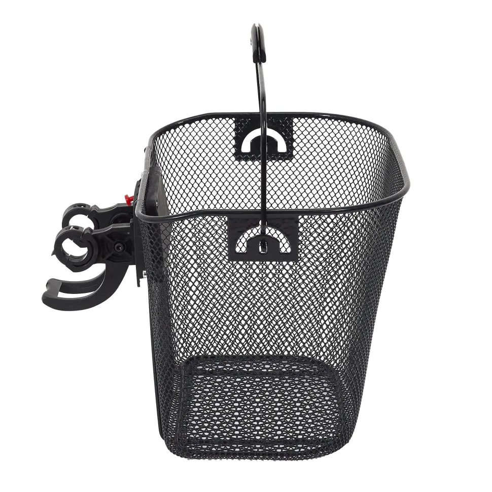 Panier Vélo Metal Noir Clip Automatique 10L
