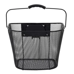 Panier Vélo Metal Noir Clip Automatique 10L