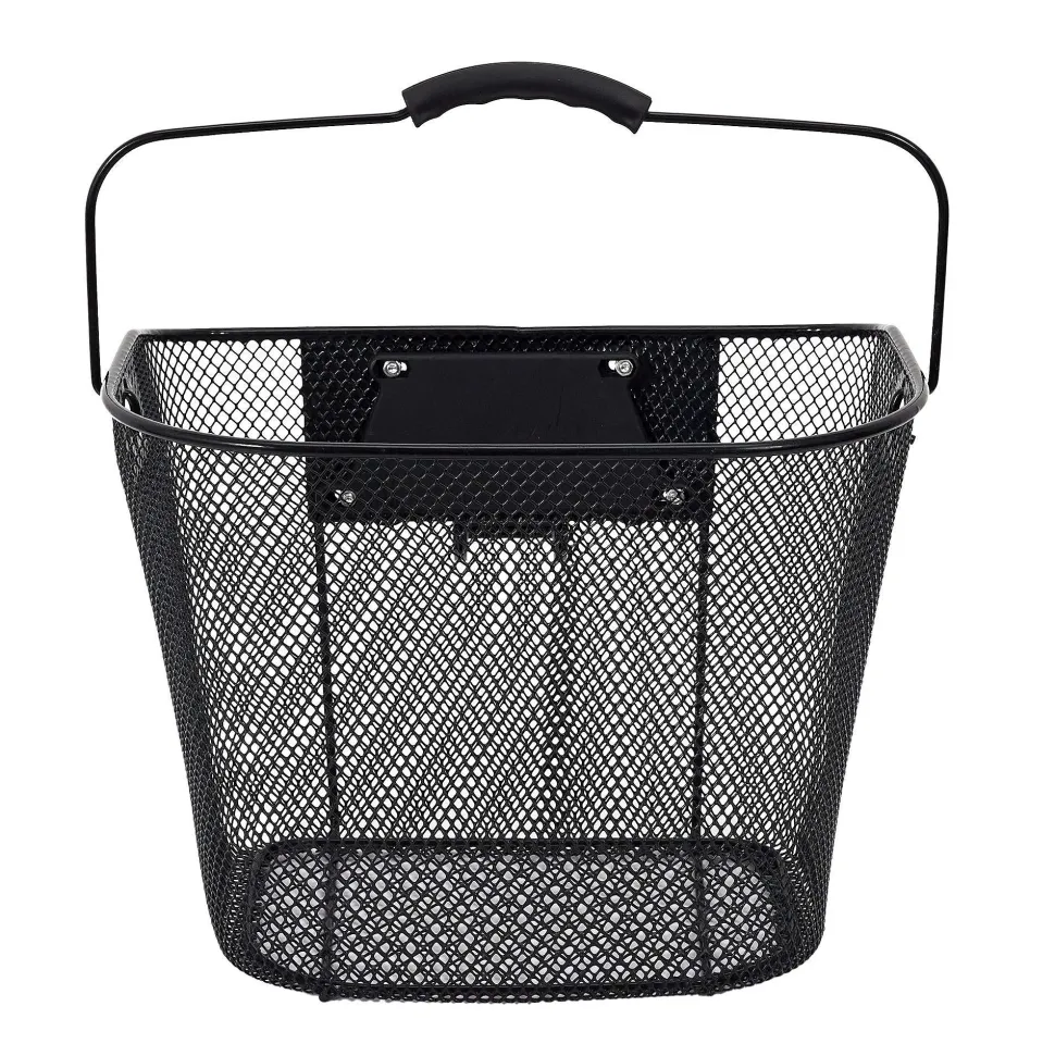 Panier Vélo Metal Noir Clip Automatique 10L