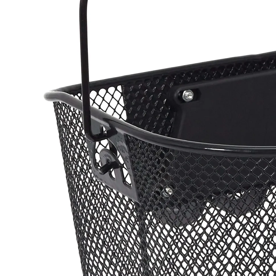 Panier Vélo Metal Noir Clip Automatique 10L