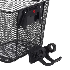 Panier Vélo Metal Noir Clip Automatique 10L