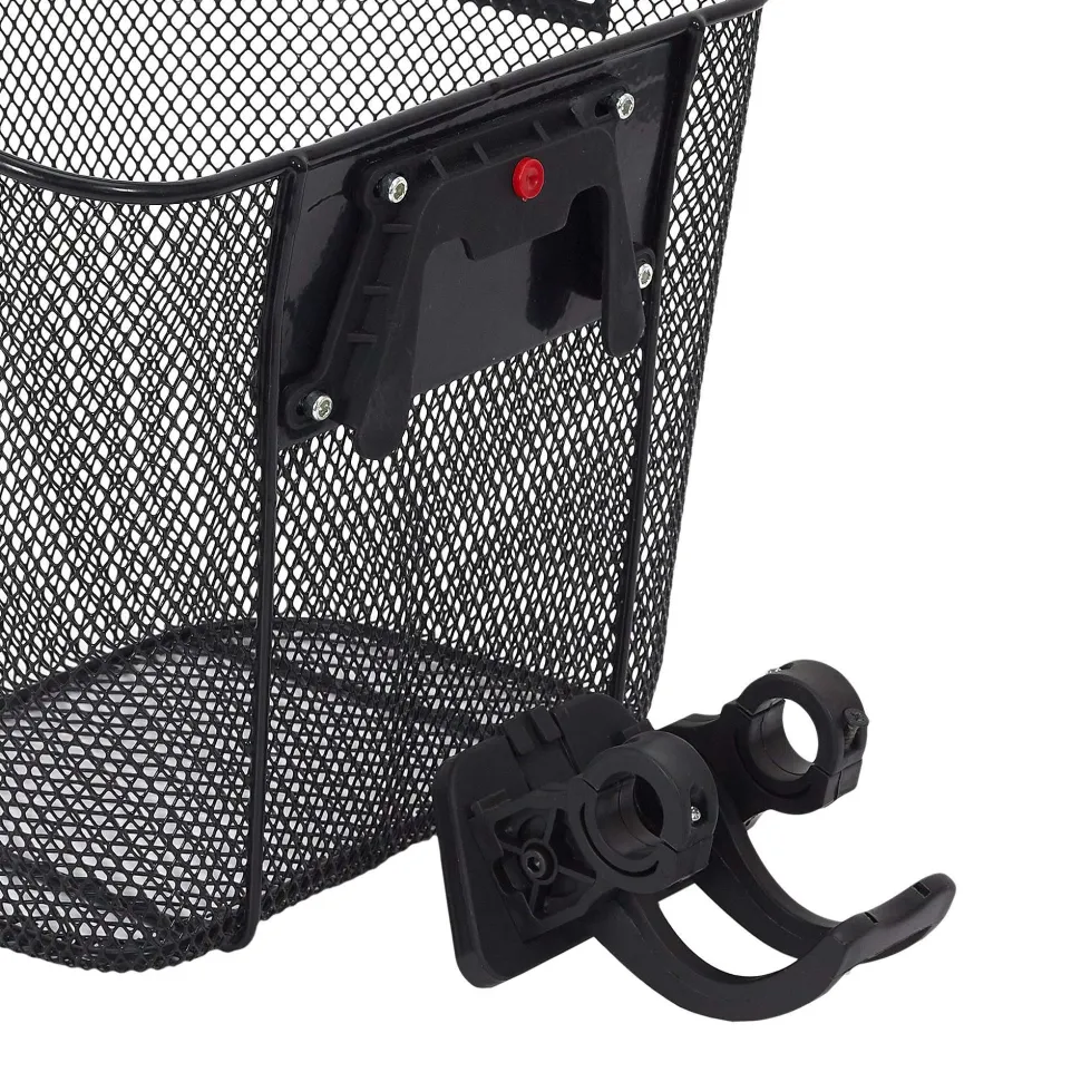 Panier Vélo Metal Noir Clip Automatique 10L