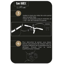 Panier Vélo Polyester Clipsable 24L