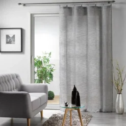 maxibazar Panneau A Anneaux 140X240Cm Milza Anthracite