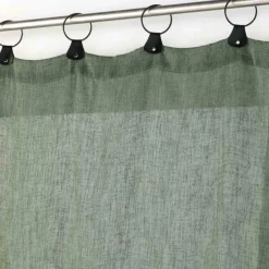 maxibazar Panneau A Anneaux 140X240Cm Tisse Linka Kaki