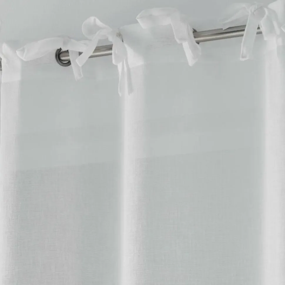 maxibazar Panneau A Nouettes 140X240Cm Charlotte Blanc