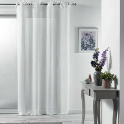 maxibazar Panneau A Nouettes 140X240Cm Charlotte Blanc