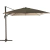 Parasol Decentre Elea 3X3M Noisette