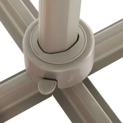 Parasol Decentre Elea 3X3M Noisette