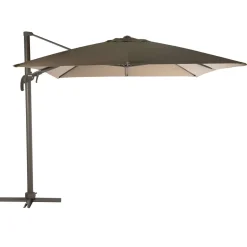 Parasol Decentre Elea 3X4M Inclinable Noisette