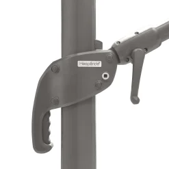 Parasol Decentre Elea 3X4M Inclinable Ardoise