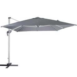 Parasol Decentre Equador 3X4M Ardoise