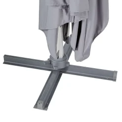 Parasol Decentre Equador 3X4M Ardoise