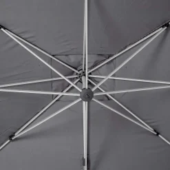 Parasol Decentre Equador 3X4M Ardoise