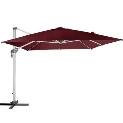 Parasol Decentre Equador 3X4M Bordeaux