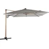Parasol Decentre Soly 3X4M Honey Noisette