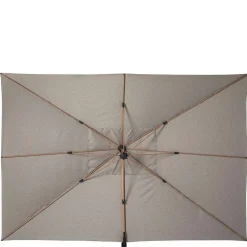 Parasol Decentre Soly 3X4M Honey Noisette