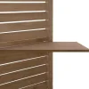 Paravent 3 Étagères Bois