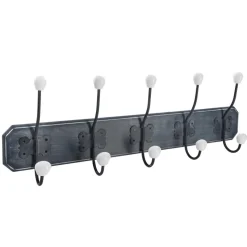 Atmosphera Patere Bois 5 Crochets 60X20Cm