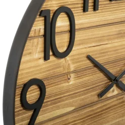 Atmosphera Pendule Bois Metal 3D D.70Cm Abby