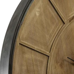 Atmosphera Pendule Bois Metal D.80Cm