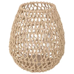 maxibazar Photophore Naturel Etel H.23Cm