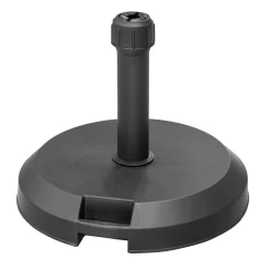 Pied Parasol Beton 29 Kg Noir