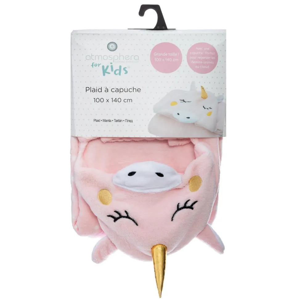 Atmosphera Plaid Licorne 100X140Cm